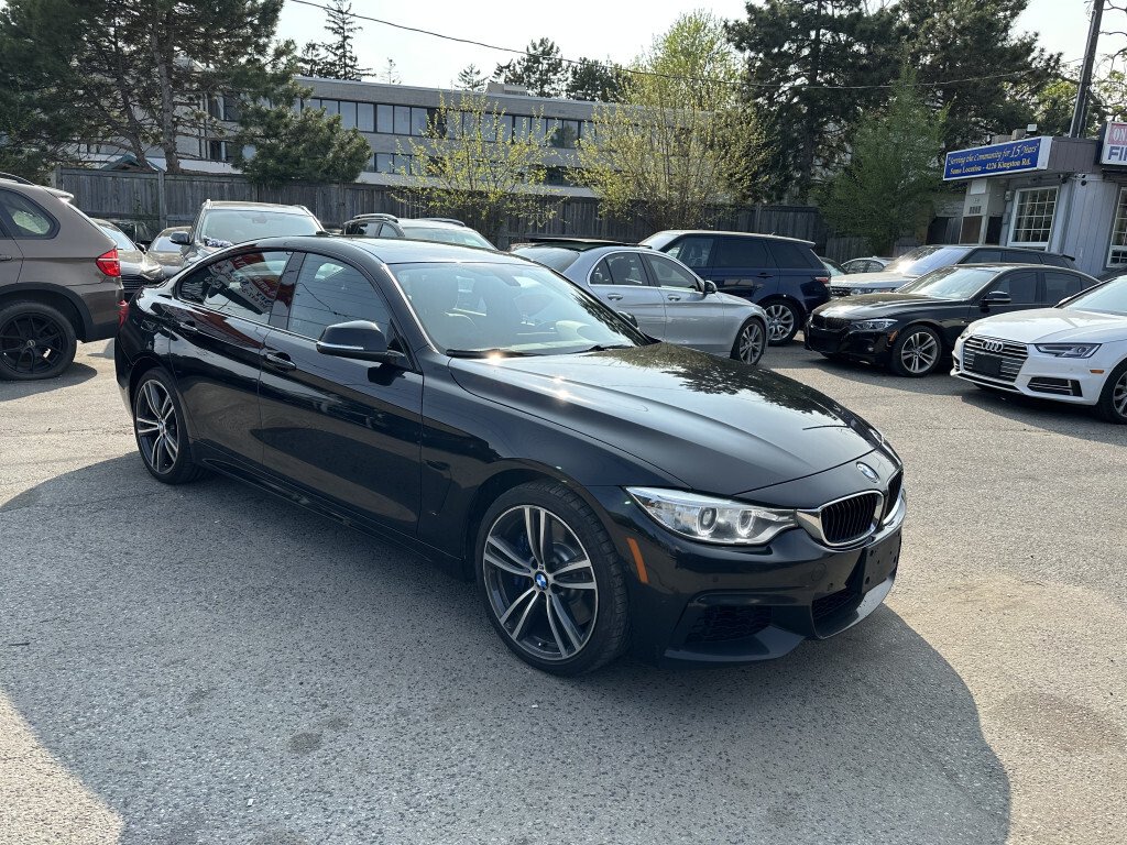 BMW 435i xDrive 4-door sedan black