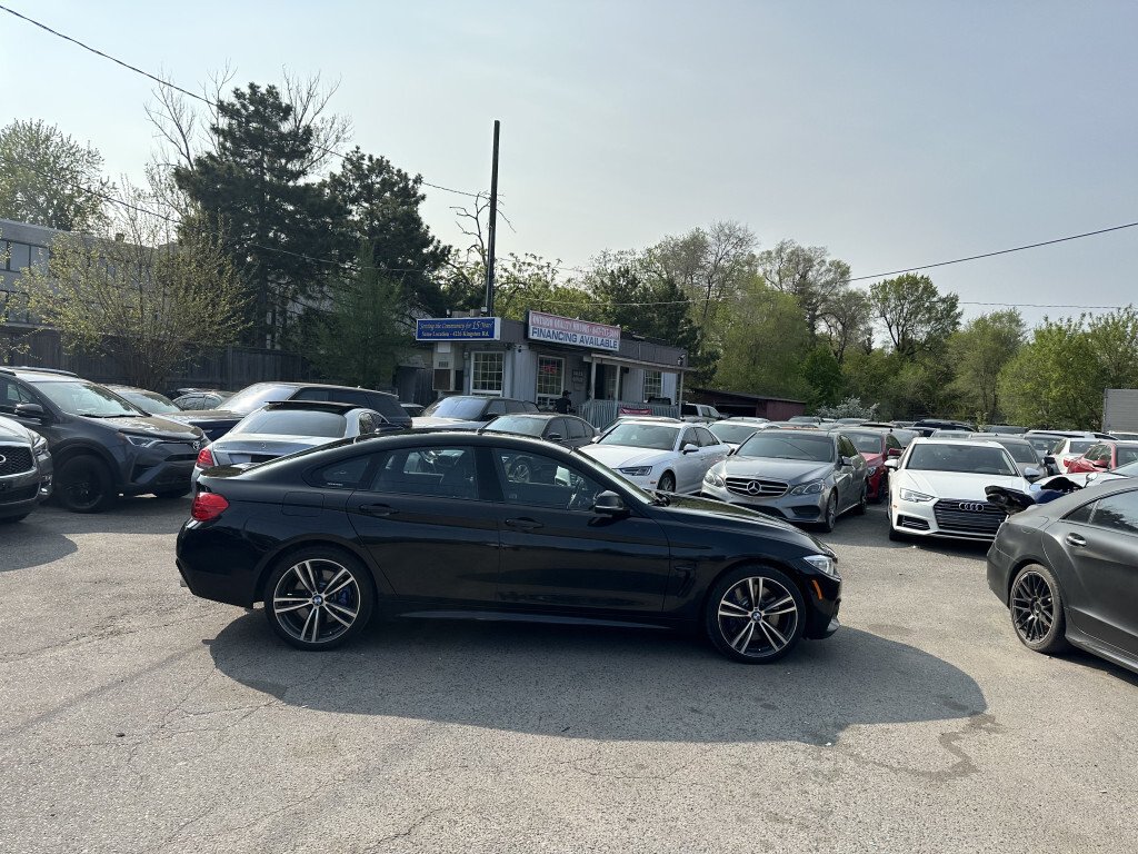 BMW 435i xDrive 4-door sedan black