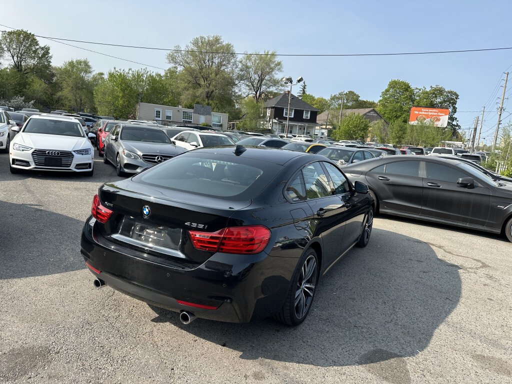 BMW 435i xDrive 4-door sedan black