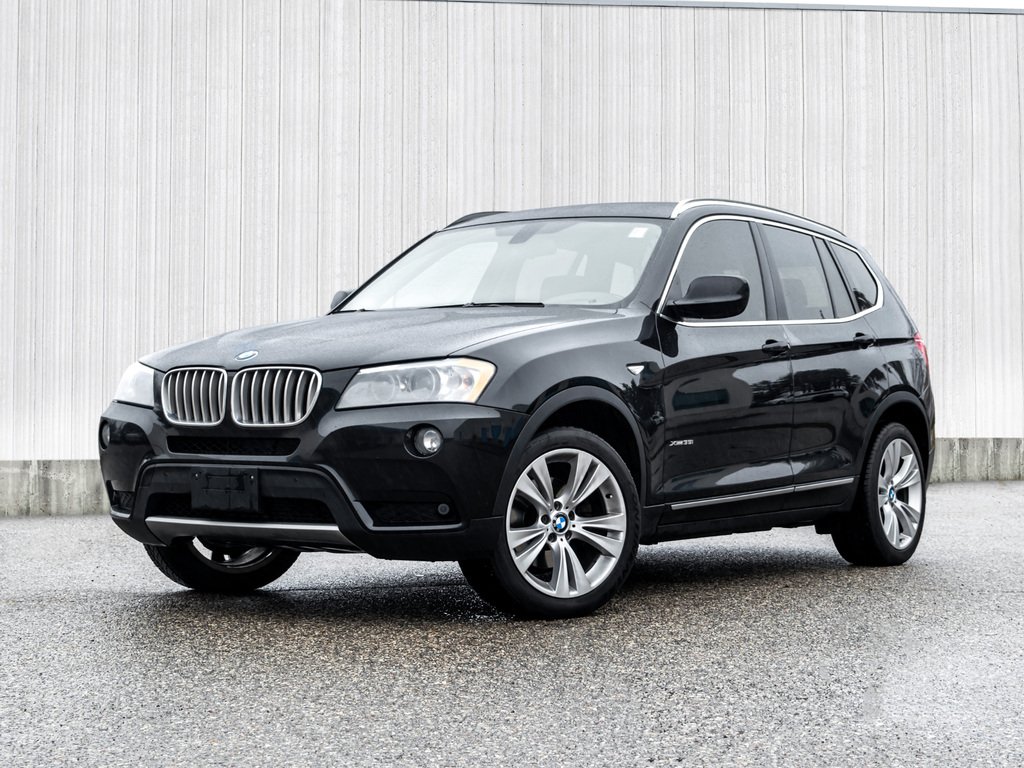 BMW X3 xDrive35i 4-door suv black