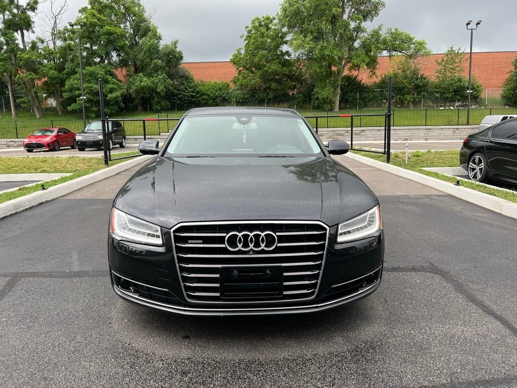 Audi A8 L 4-door sedan black