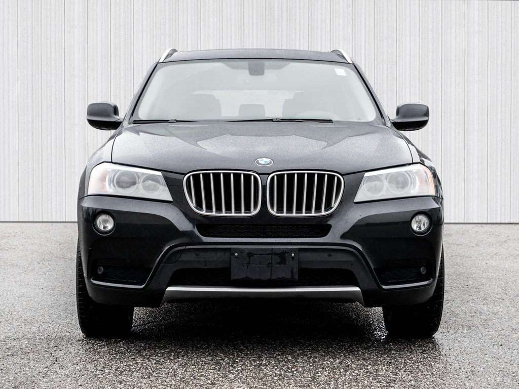 BMW X3 xDrive35i 4-door suv black