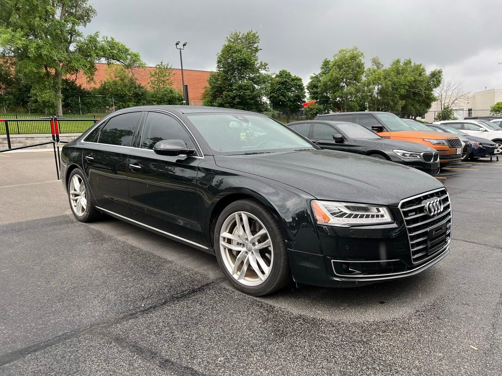 Audi A8 L 4-door sedan black