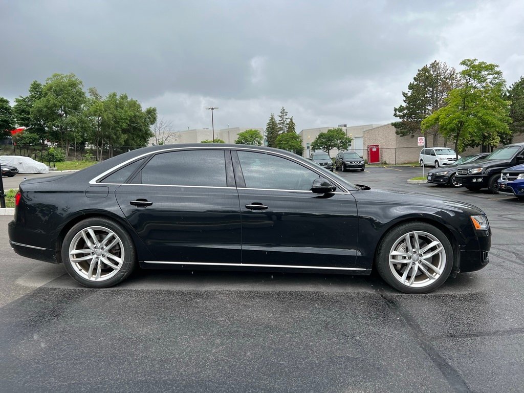 Audi A8 L 4-door sedan black