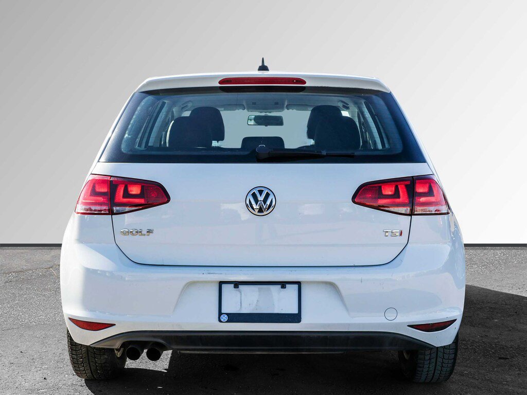 Volkswagen Golf Trendline 4-door hatchback white