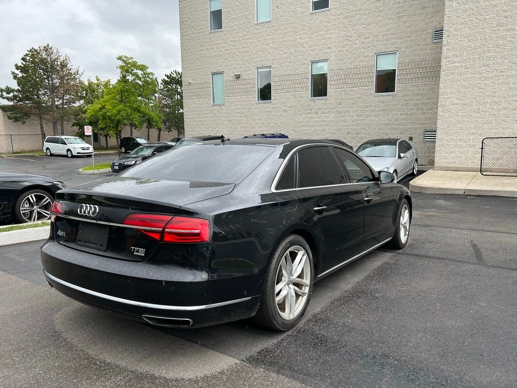 Audi A8 L 4-door sedan black