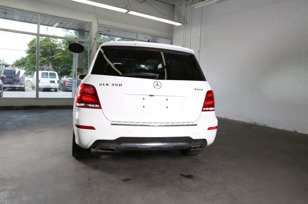 Mercedes-Benz GLK-Class 4-door suv white