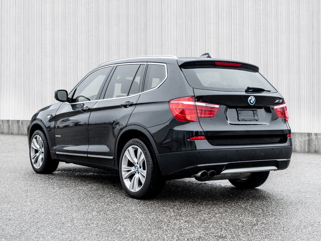 BMW X3 xDrive35i 4-door suv black