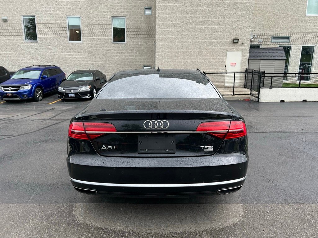 Audi A8 L 4-door sedan black