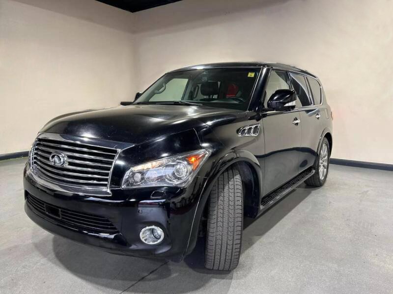 Infiniti QX56 4-door suv black