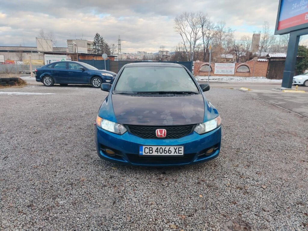 Honda Civic SI 2-door coupe blue