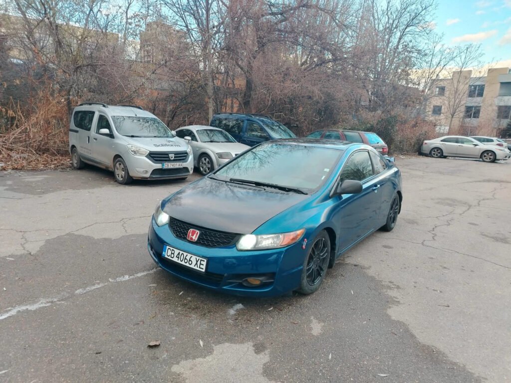 Honda Civic SI 2-door coupe blue