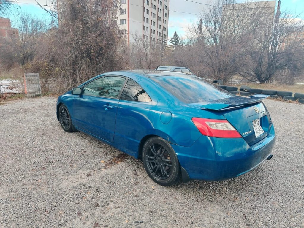 Honda Civic SI 2-door coupe blue