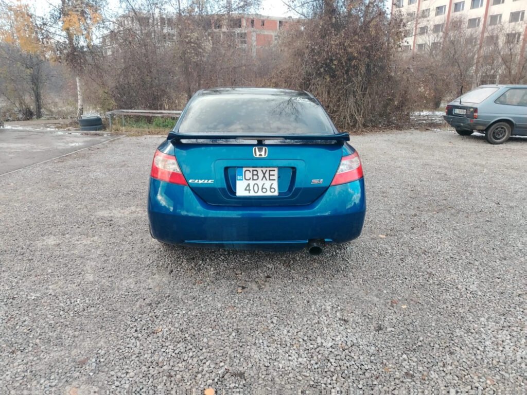 Honda Civic SI 2-door coupe blue